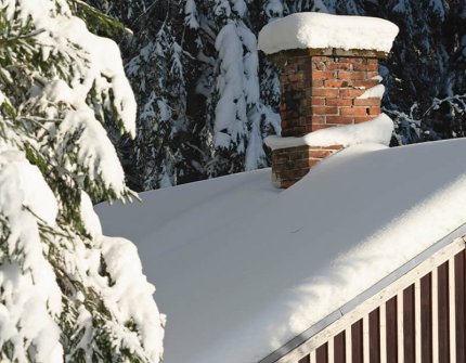 Pipe in winter 
